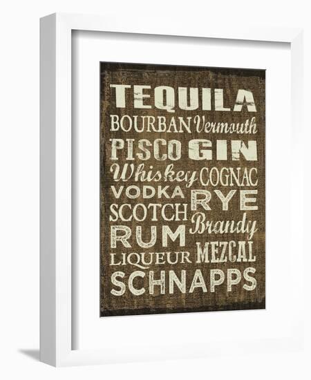 Liquor Sign II-Erin Clark-Framed Giclee Print