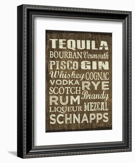 Liquor Sign II-Erin Clark-Framed Giclee Print