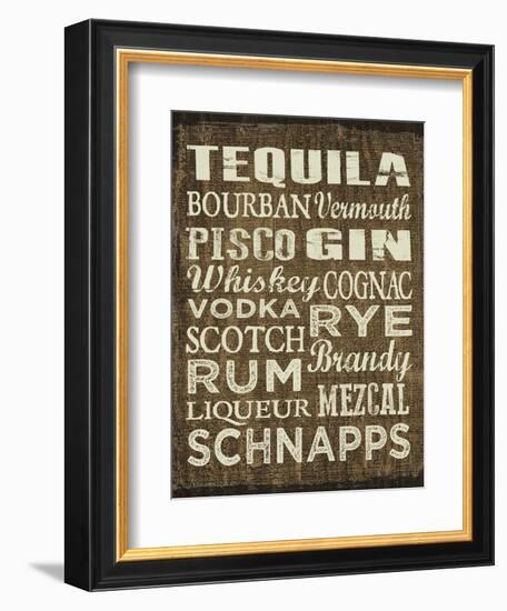 Liquor Sign II-Erin Clark-Framed Giclee Print