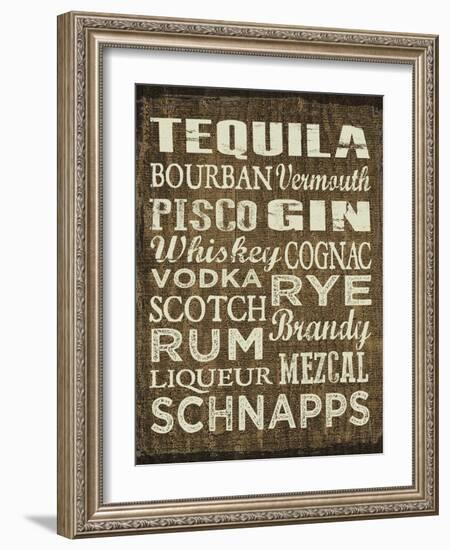 Liquor Sign II-Erin Clark-Framed Giclee Print