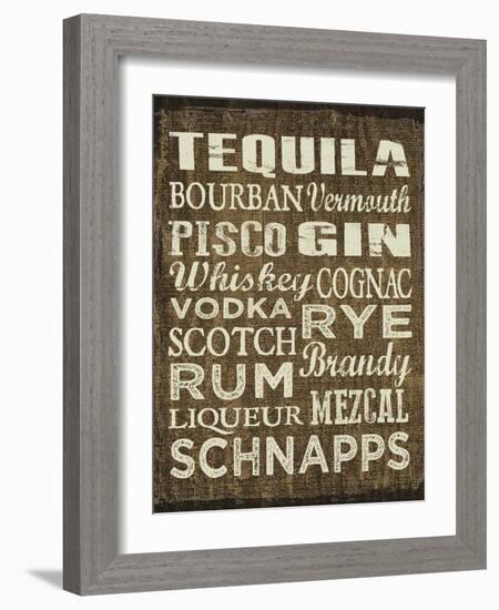 Liquor Sign II-Erin Clark-Framed Giclee Print