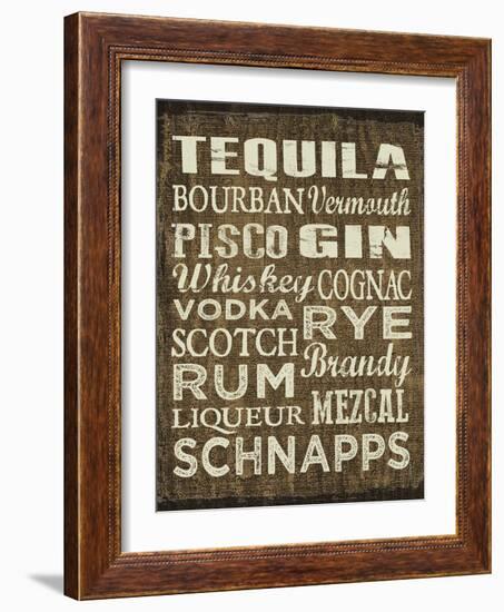 Liquor Sign II-Erin Clark-Framed Giclee Print