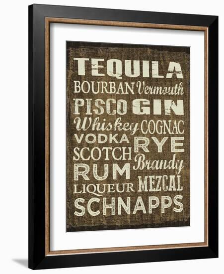 Liquor Sign II-Erin Clark-Framed Giclee Print