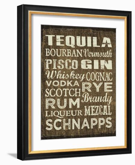 Liquor Sign II-Erin Clark-Framed Giclee Print