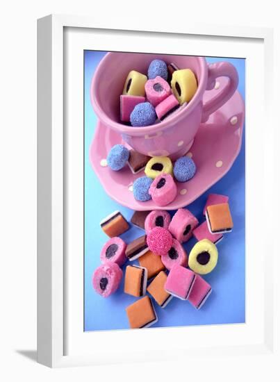 Liquorice Sweets-Erika Craddock-Framed Photographic Print