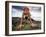 Lisa Eaton Holds a Downward Dog Yoga Pose on the Beach of Lincoln Park - West Seattle, Washington-Dan Holz-Framed Photographic Print