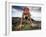 Lisa Eaton Holds a Downward Dog Yoga Pose on the Beach of Lincoln Park - West Seattle, Washington-Dan Holz-Framed Photographic Print