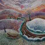 Chalk Horse Hill, 2010-Lisa Graa Jensen-Framed Giclee Print