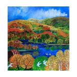 First Snow Surrey Hills-Lisa Graa Jensen-Giclee Print