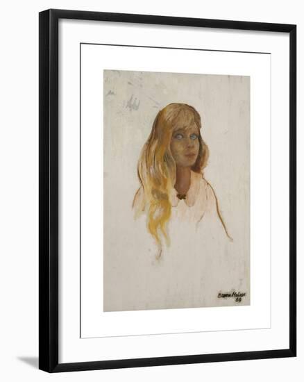 Lisa Jo on White-Boscoe Holder-Framed Premium Giclee Print