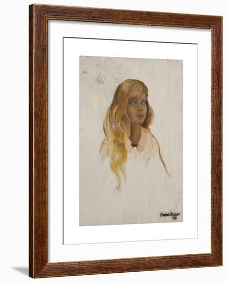 Lisa Jo on White-Boscoe Holder-Framed Premium Giclee Print