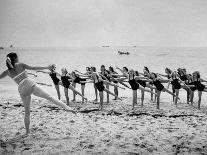 Fashion Models Wearing Swimsuits at the Eden Roc Swimming Pool-Lisa Larsen-Photographic Print