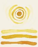 Abstract Ocean - Sun-Lisa McCandless-Giclee Print