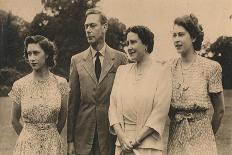 Prince Charles and Princess Anne as Children at Balmoral, 28th September 1952-Lisa Sheridan-Framed Photographic Print