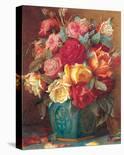 Roses-Lisa Spencer-Mounted Premium Giclee Print