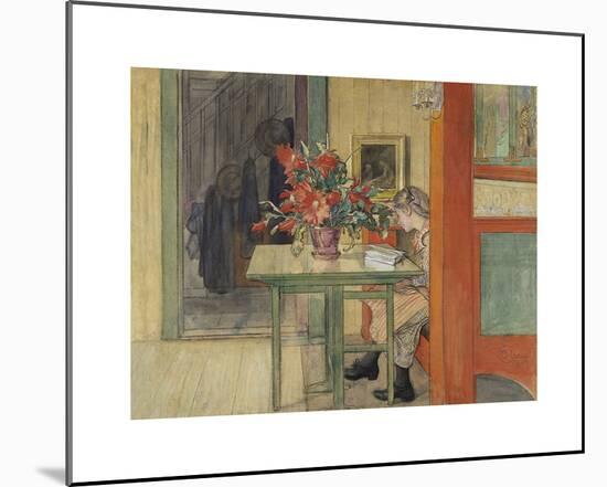 Lisbeth Reading-Carl Larsson-Mounted Premium Giclee Print