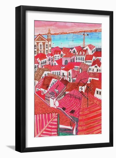 Lisbon, 2017-Charlotte Orr-Framed Giclee Print