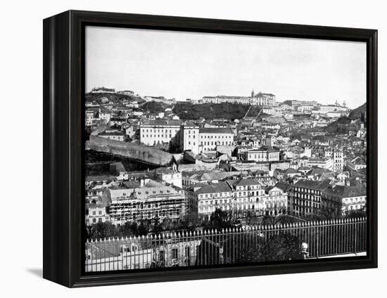 Lisbon, Portugal, 1893-John L Stoddard-Framed Premier Image Canvas