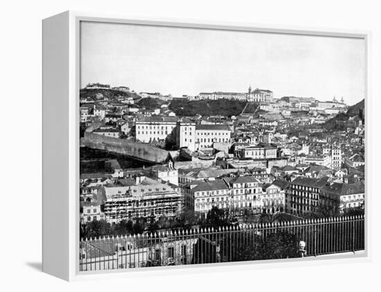 Lisbon, Portugal, 1893-John L Stoddard-Framed Premier Image Canvas