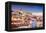 Lisbon, Portugal Twilight Cityscape at the Alfama District-Sean Pavone-Framed Premier Image Canvas