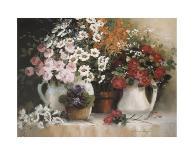 Floral Composition-Lise Auger-Mounted Art Print