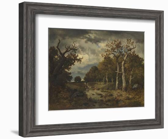 Lisière de forêt-Narcisse Diaz de la Pena-Framed Giclee Print