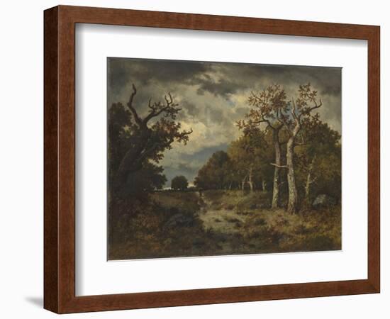 Lisière de forêt-Narcisse Diaz de la Pena-Framed Giclee Print