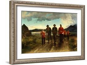 'Listed for the Connaught Rangers': Recruiting in Ireland, 1878-Lady Butler-Framed Giclee Print