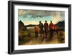 'Listed for the Connaught Rangers': Recruiting in Ireland, 1878-Lady Butler-Framed Giclee Print
