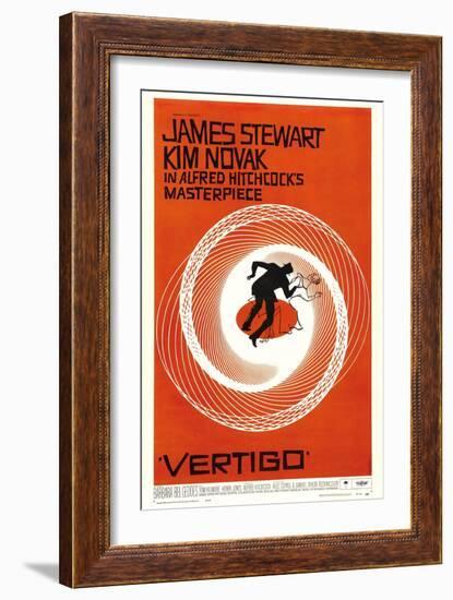 Listen Darkling, 1958, "Vertigo" Directed by Alfred Hitchcock-null-Framed Premium Giclee Print