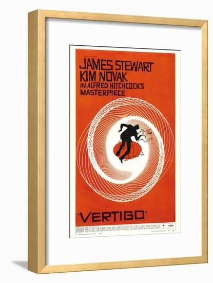 Listen Darkling, 1958, "Vertigo" Directed by Alfred Hitchcock-null-Framed Giclee Print