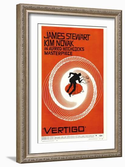 Listen Darkling, 1958, "Vertigo" Directed by Alfred Hitchcock-null-Framed Giclee Print