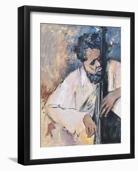 LISTEN TO THE MUSIC-ALLAYN STEVENS-Framed Art Print