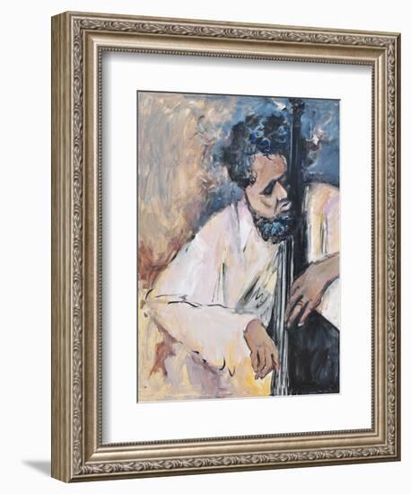 LISTEN TO THE MUSIC-ALLAYN STEVENS-Framed Art Print