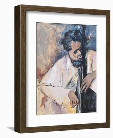 LISTEN TO THE MUSIC-ALLAYN STEVENS-Framed Art Print