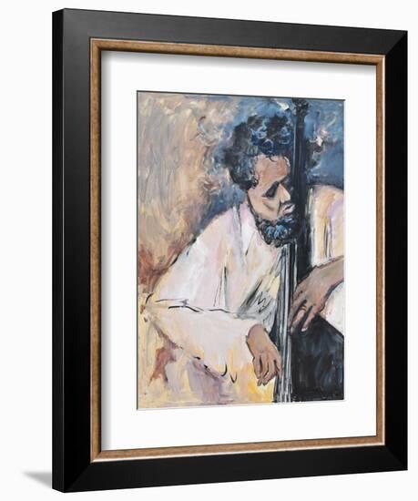 LISTEN TO THE MUSIC-ALLAYN STEVENS-Framed Art Print