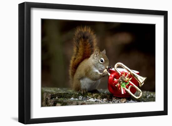 Listen!-Andre Villeneuve-Framed Photographic Print