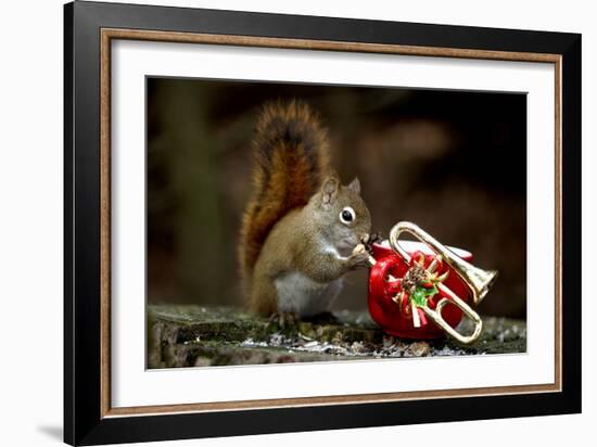 Listen!-Andre Villeneuve-Framed Photographic Print