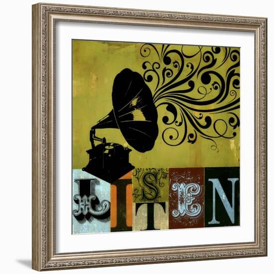 Listen-Stella Bradley-Framed Giclee Print