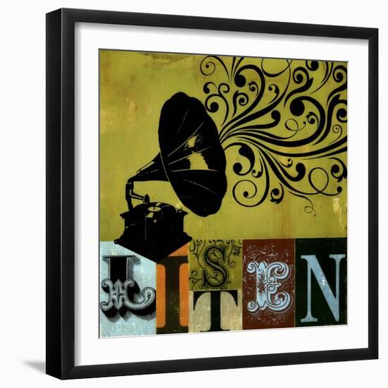 Listen-Stella Bradley-Framed Giclee Print