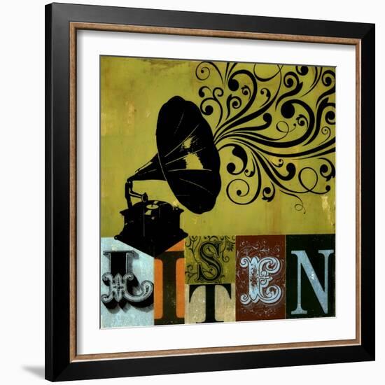 Listen-Stella Bradley-Framed Giclee Print