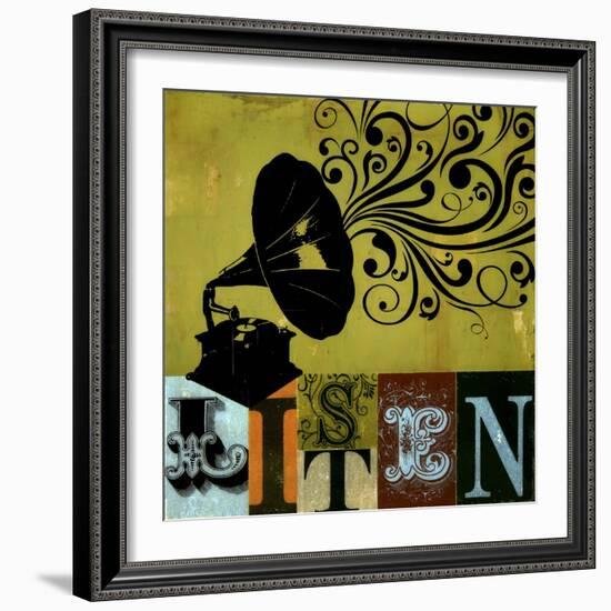 Listen-Stella Bradley-Framed Giclee Print