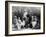 Listening to the Gramophone Near Beziers, c. 1910-French Photographer-Framed Photographic Print