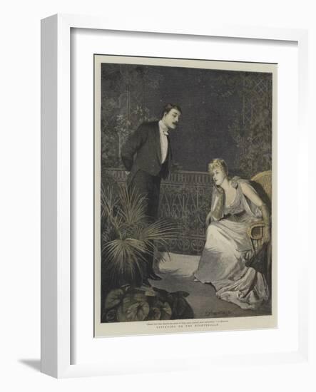 Listening to the Nightingale-Edward Frederick Brewtnall-Framed Giclee Print