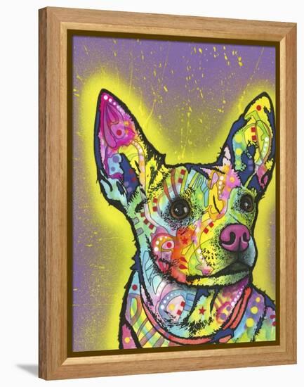 Listening-Dean Russo-Framed Premier Image Canvas