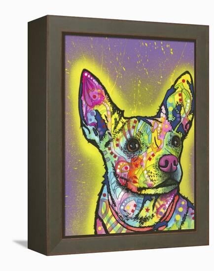 Listening-Dean Russo-Framed Premier Image Canvas