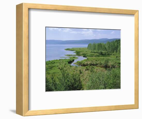 Listvianka, Lake Baikal, Siberia, Russia-Bruno Morandi-Framed Photographic Print