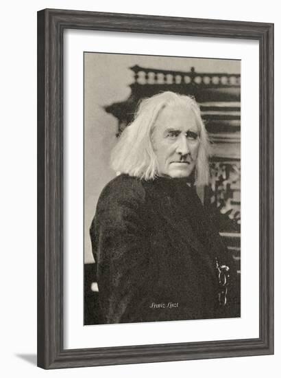 Liszt in His 75th Year-null-Framed Art Print