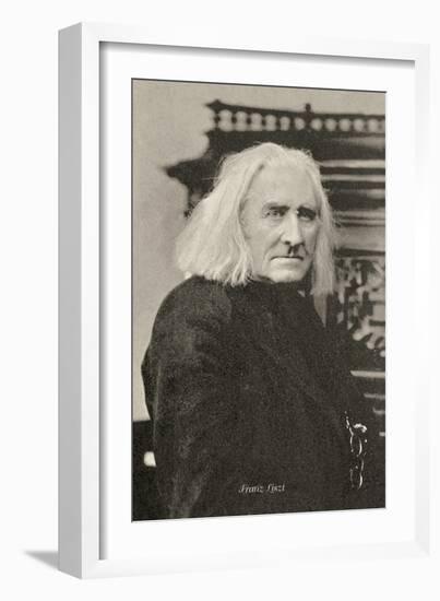 Liszt in His 75th Year-null-Framed Art Print