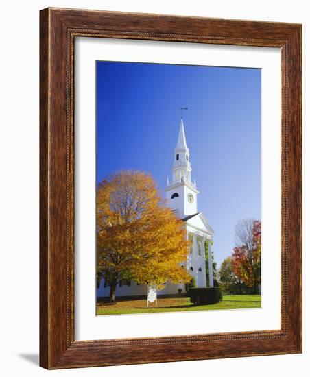 Litchfield Church, Connecticut, New England, USA-Roy Rainford-Framed Photographic Print